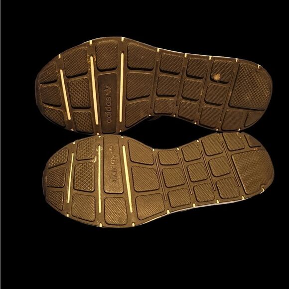 ADIDAS Size 7.5 - Adidas‎ Swift Run Gray Black Shoes CLEAN - Picture 6 of 7